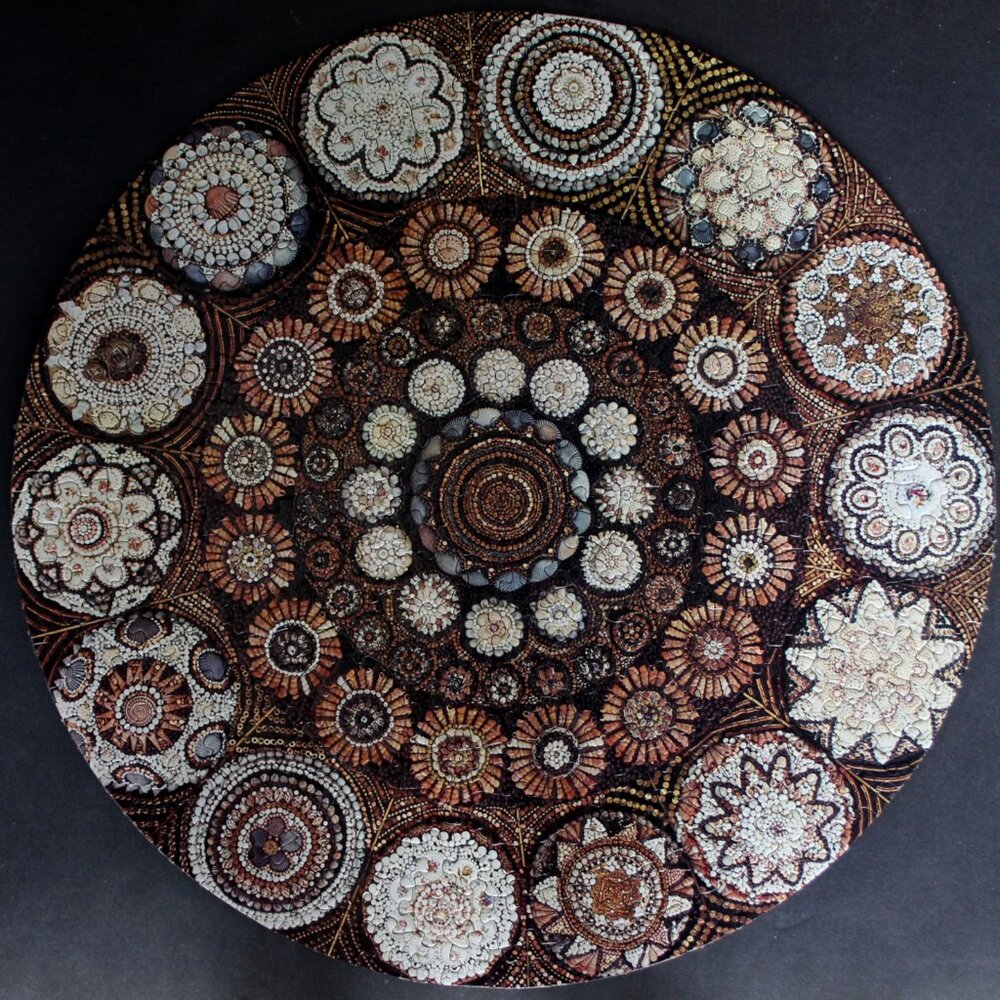 Sea Shell Symmetry, 500 piece puzzle, Springbok, Hallmark